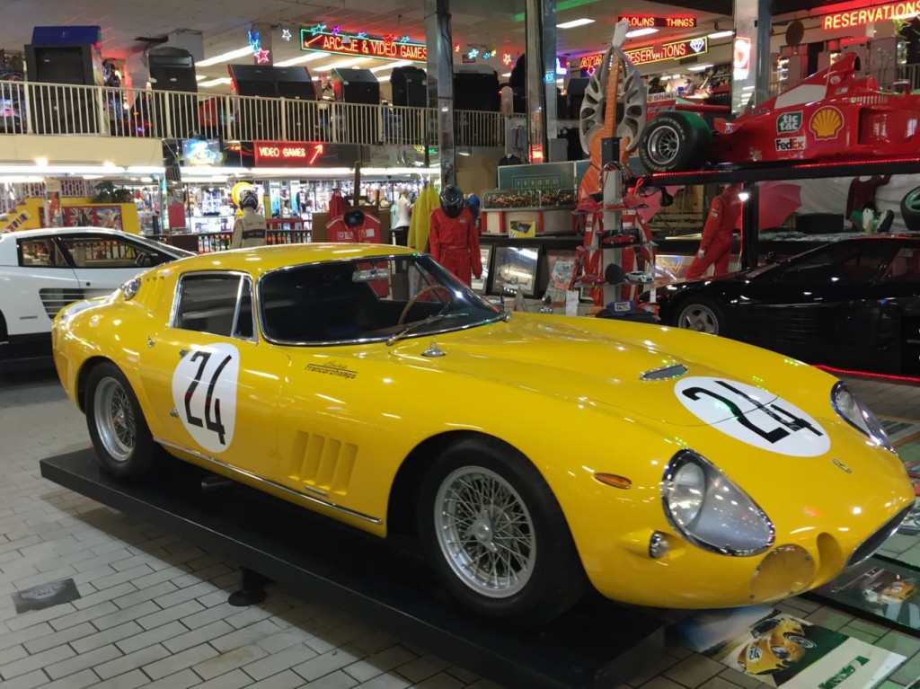 Rare Ferrari on display at the Fort Lauderdale Swap Shop