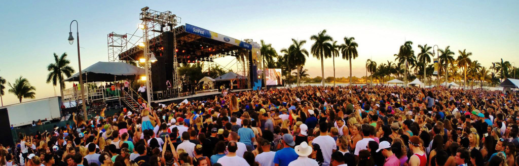 Sunfest Music Festival in West Palm Beach, Fla.