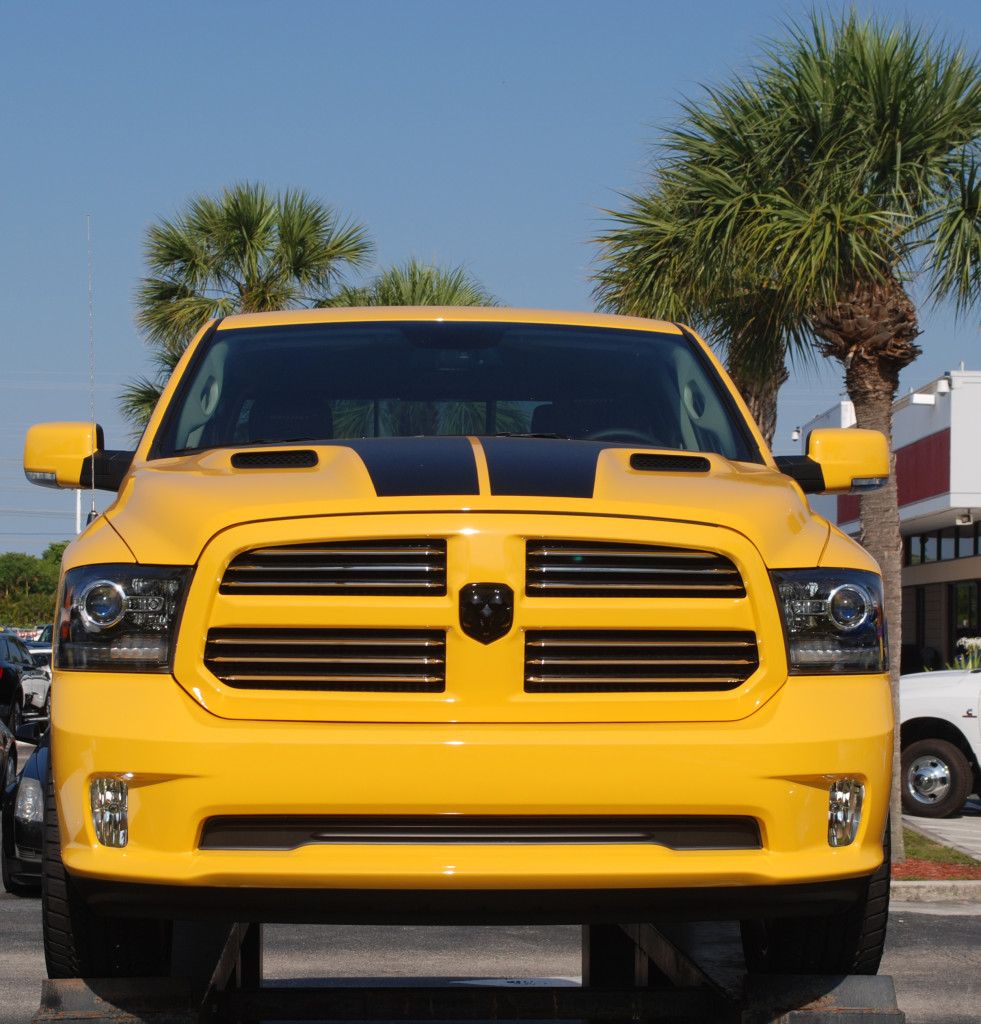 Ram 1500 Sport Yellow Stinger
