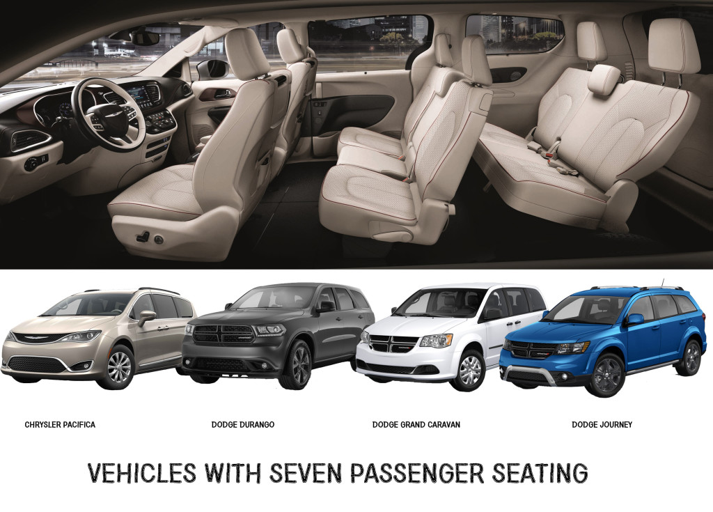 7 Passenger Seating Vehicles Dodge And Chrysler Aventura