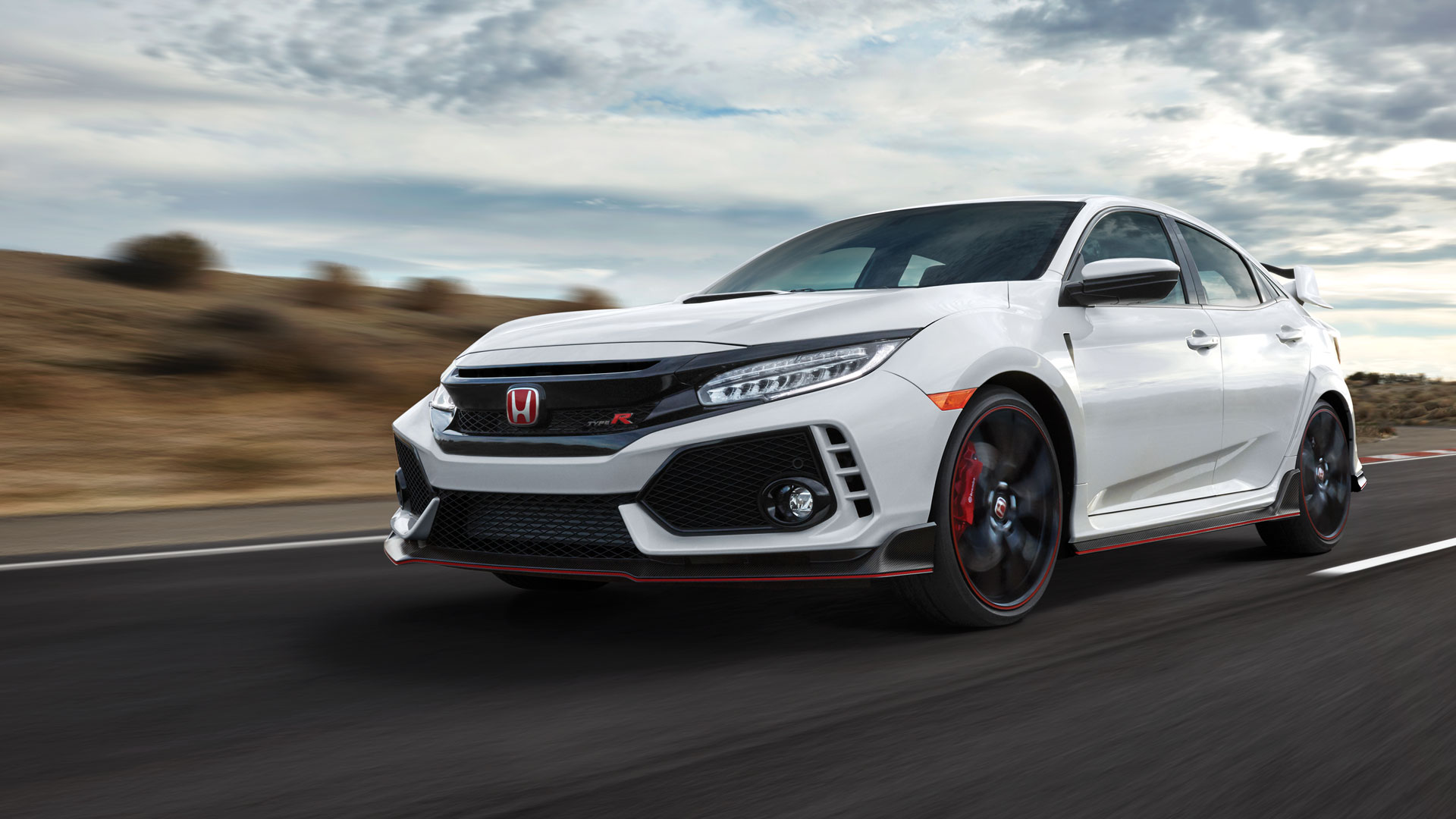 Civic Type R Test Drive Event Checkered Flag Honda