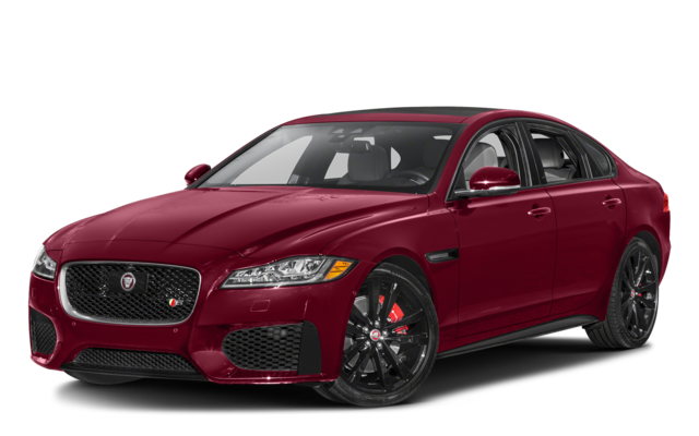 Red Jaguar XF
