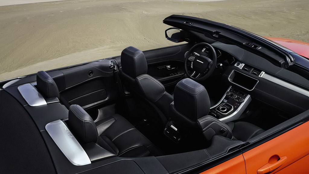 Range Rover Evoque Convertible Features Interior Land Rover Palm Beach