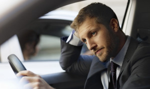 Man in Car