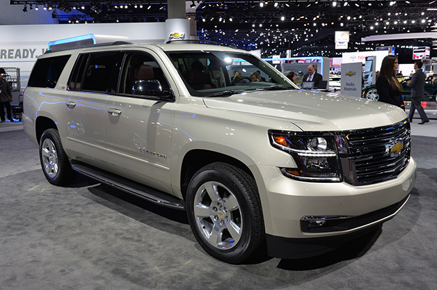 Two of Chevy's Large SUVs get Improved Fuel Economy for 2015