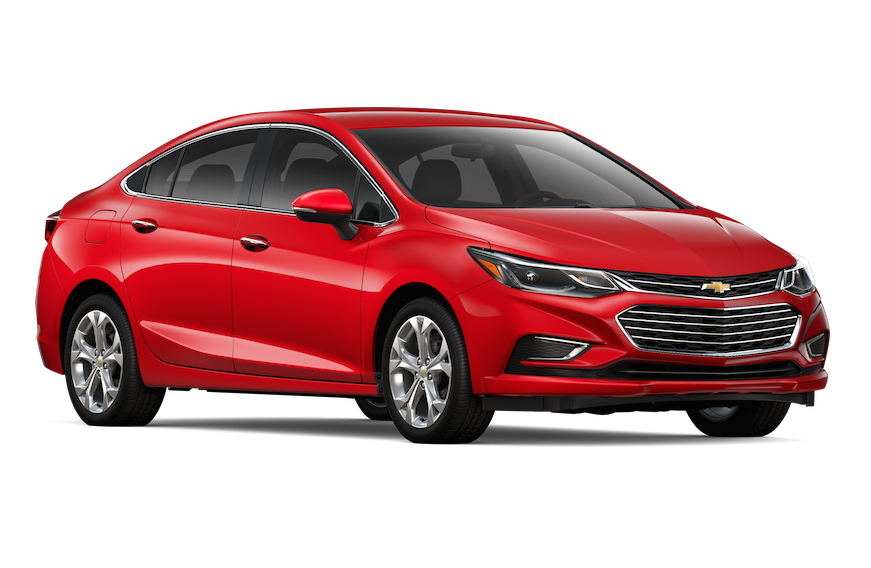 Chevy Cruze Comparison Chart