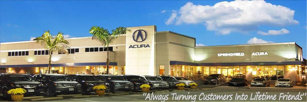 Springfield Acura Dealership Banner